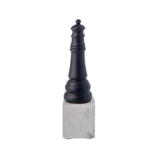 Queen Chess Sculpture with Marble Base