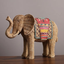 Woven Pattern Elephant Sculpture - Zibbo