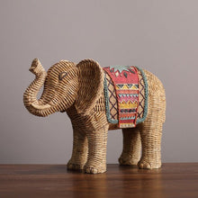 Woven Pattern Elephant Sculpture - Zibbo